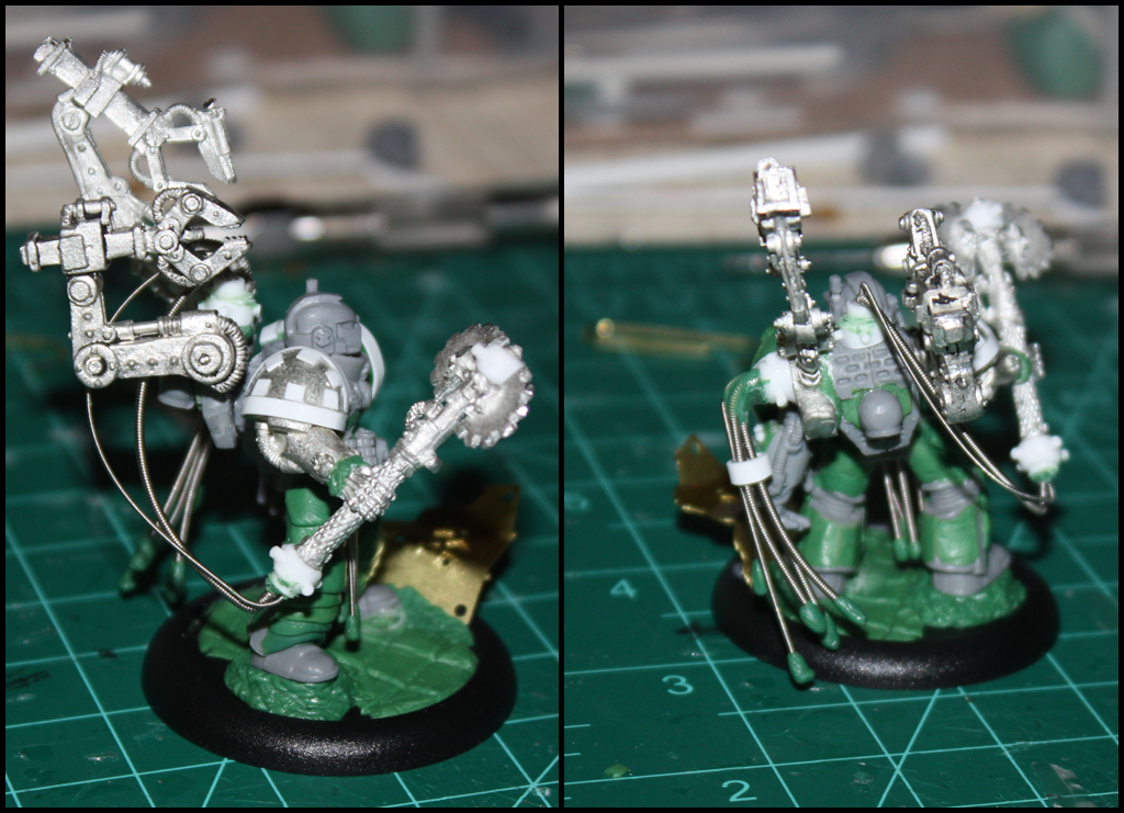 Inquisition, Servo Harness, Techmarine Techmarine WIP Gallery